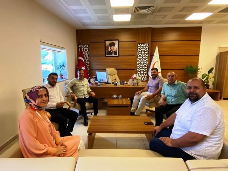 Kaymakamımız Sayın GÜRÇAM Hastaneyi Ziyaret Etti.