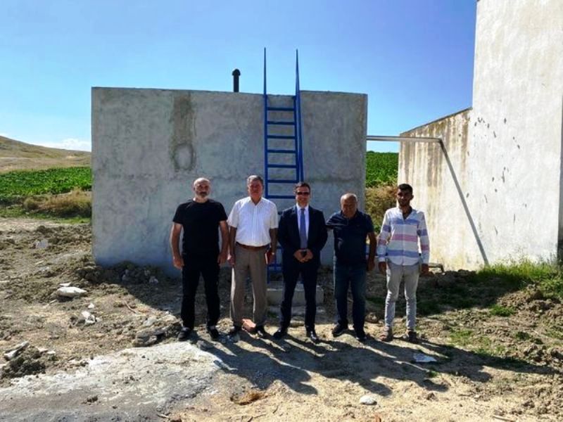 KÖYDES Projesi Kapsamında Yaptırdığımız 50 Tonluk Depo Cürlü Köyümüze Hayırlı Olsun.
